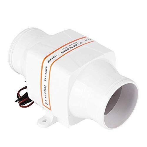 76mm In Line Blower Boat Bilge Cool Fan Marine Cabin Engine Ventilation 3" 12V, US $54.99, image 13
