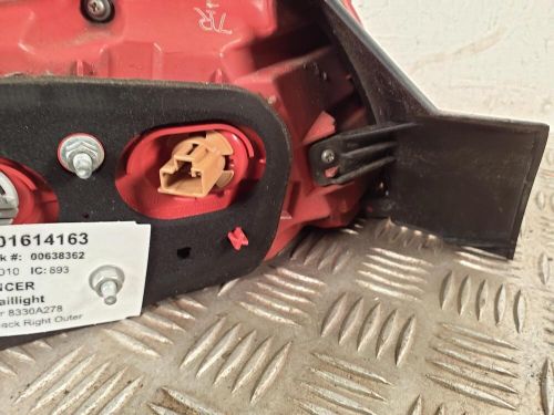 MITSUBISHI LANCER MK5 2007-2011 TAIL LIGHT LAMP DRIVER RIGHT REAR OUTER 8330A278, US $, image 3