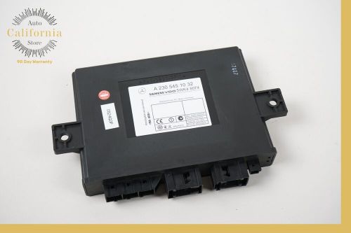 00-03 Mercedes R230 SL500 S55 AMG Keyless Go Entry Control Module 2305451032 OEM, US $65.00, image 11