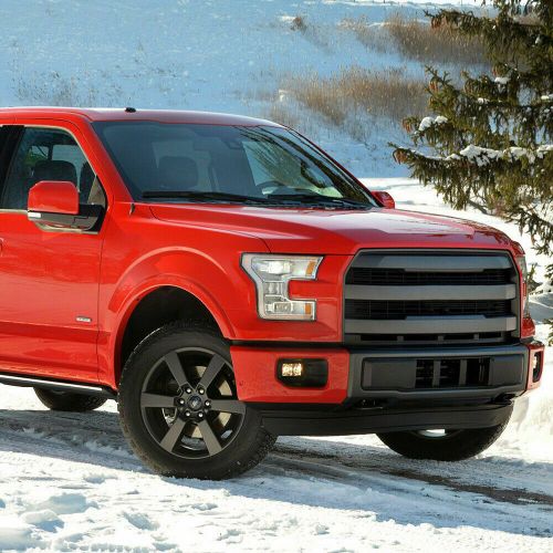 Fit For 2015-2017 Ford F-150 Front Bumper Cover Lower Grille Trim Panel Black, US $25.60, image 2