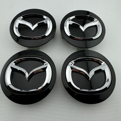 Mazda CX-3 CX-5 CX-9 CX30 CX50 CX90 3 6 Miata Wheel Center Cap Black 2010-24, US $29.99, image 2