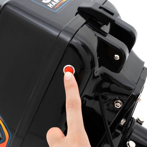 2-Stroke Heavy Duty Outboard Motor Boat Gasoline Engine with Water Cooling 3.6HP, US $246.85, image 4