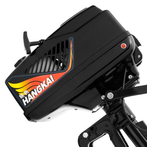 2-Stroke Heavy Duty Outboard Motor Boat Gasoline Engine with Water Cooling 3.6HP, US $246.85, image 5