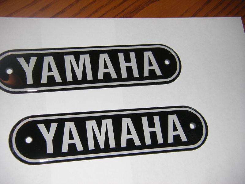  yamaha ,ds7,,rd250, rd350 tank badges,