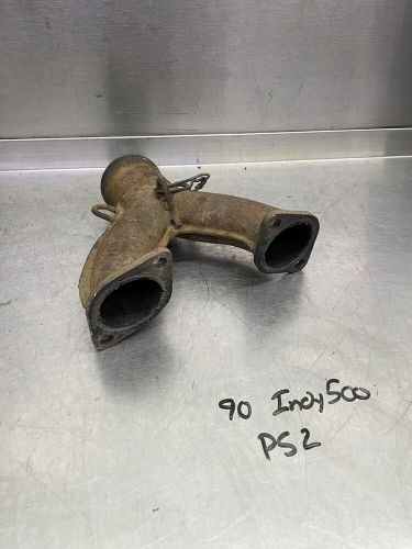 91 Polaris Indy 500 Snowmobile Exhaust Y Pipe 90 92 93 94 95 96, US $35.63, image 2