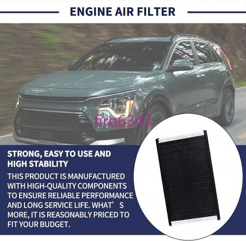 Pcs engine air filter element 28113at100 compatible with kia niro 1.6l 20232024