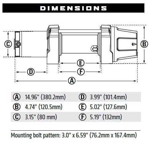 WARN 101045 VRX 45-S Powersports/ATV Winch - 4,500 lb Capacity, US $439.99, image 5
