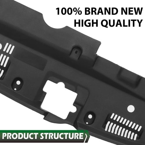 Radiator support cover fit for 2014-2018 toyota highlander 2015 2016 2017