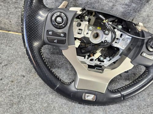 F-SPORT LEATHER STEERING WHEEL ASSEMBLY LEXUS 11-15 IS250 IS350 OEM, US $249.00, image 5