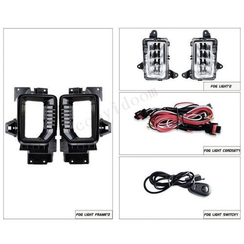 For GMC Sierra 2500HD 3500HD 2019--2022 LED Fog Light Signal Wiring Switch Kit, US $373.00, image 2
