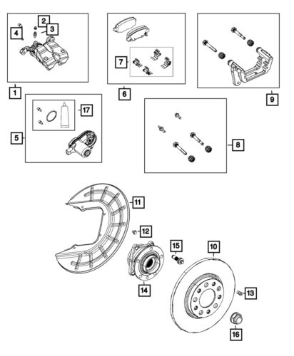 Genuine Mopar Park Brake Actuator 68225300AB, US $124.63, image 3