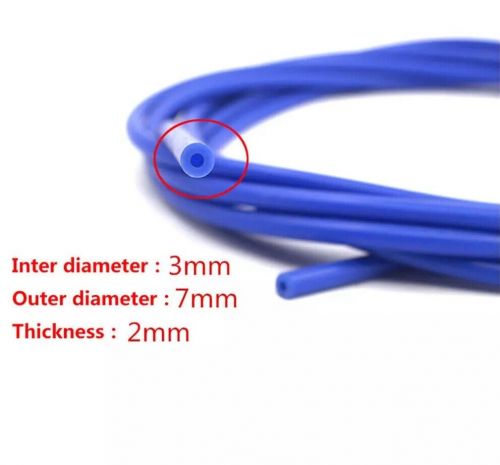 16.4feet Blue Fuel Air Silicone Vacuum Hose Turbo Boost Line Tube Pipe 1/8"(3mm), US $16.89, image 11