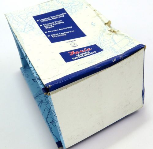 Faria Marine Instruments 14008 60 MPH Speedo, White Face/Trim, Old Stock - Read, US $49.88, image 2