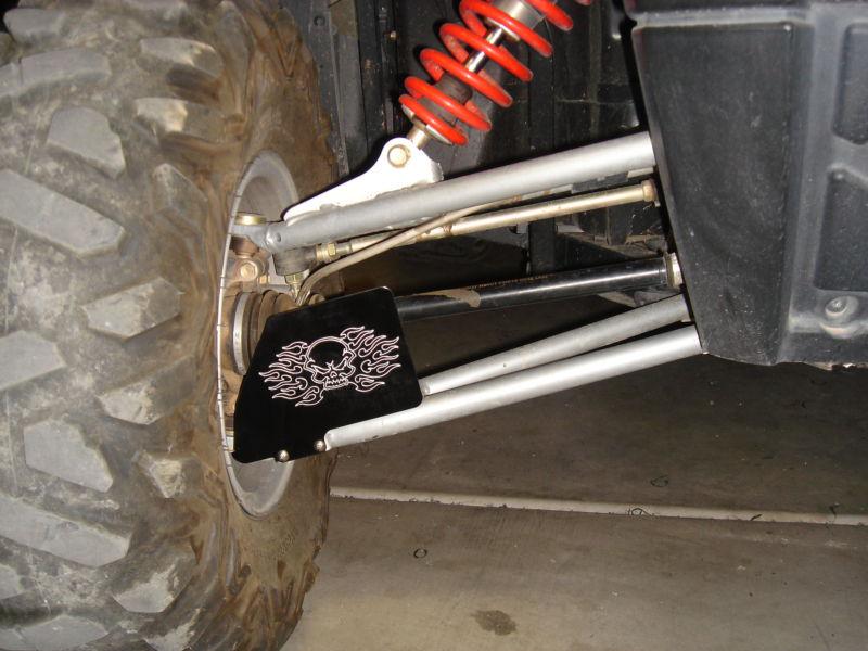 Find POLARIS RZR 800 SERIES BILLET CV BOOT GUARDS SKULL W/FLAMES MAX