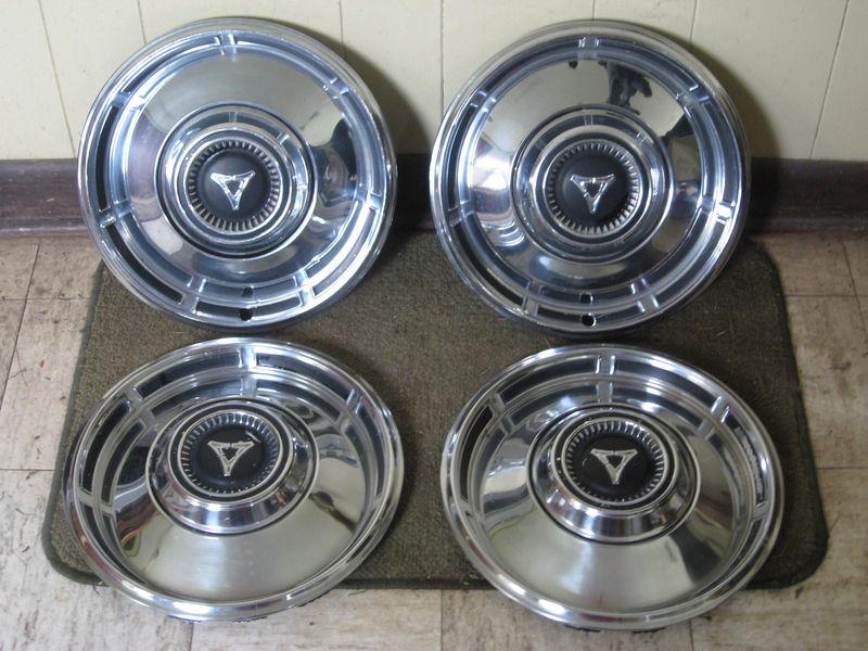 67 68 dodge hub caps 13" set of 4 mopar wheel covers