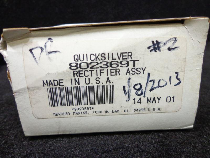 #802369T RECTIFIER ASSEMBLY MERCURY/MARINER OUTBOARD ELECTRICAL PART #2, US $37.59, image 3