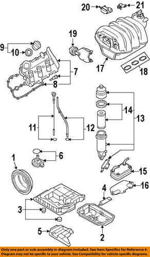 Audi oem 06e198717 fuel injection plenum gasket