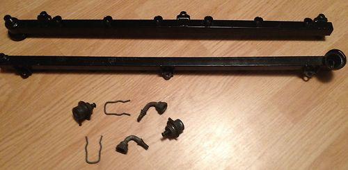 Left fuel rail 2007- 2010 lamborghini murcielago 6.5 lp640 oem 07m133681