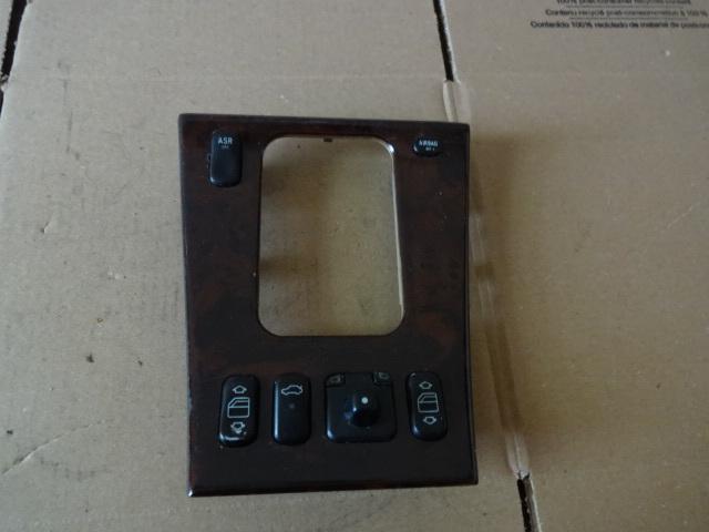 2000 mercedes benz clk 320 window switch control panel center wood console 99 00