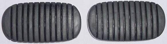 37-38-39-40-41-42-46-47-48-49-50-51-52 chevy chevrolet pedal pads 3-speed new