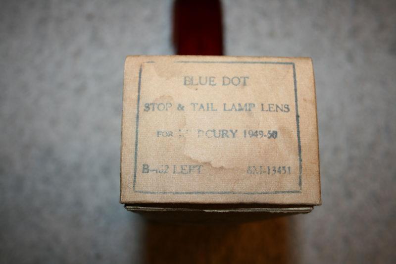 Blue Dot Stop & Tail Lamp Lens for 1949-50 Mercury, US $25.00, image 5