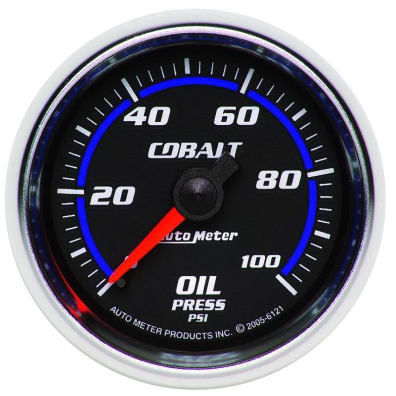 Find Auto Meter 6121 Cobalt; Mechanical Oil Pressure Gauge in Chino
