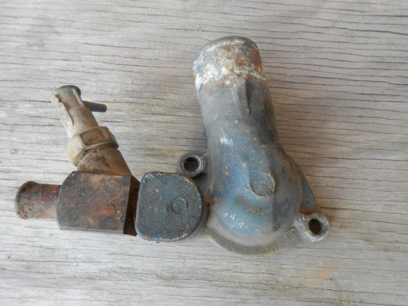 Vintage ford thermostat housing for 6 cly or 8 cly ???