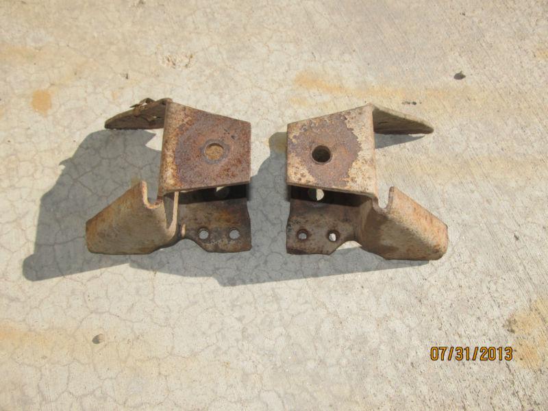 Find 55 56 Chevy rear leaf spring frame mounts brackets in Fort Collins