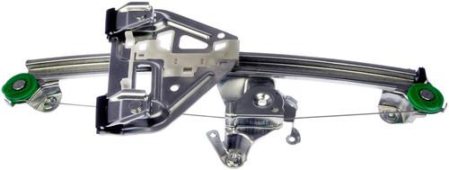 Window regulator, power w/o motor rear left platinum# 1331004
