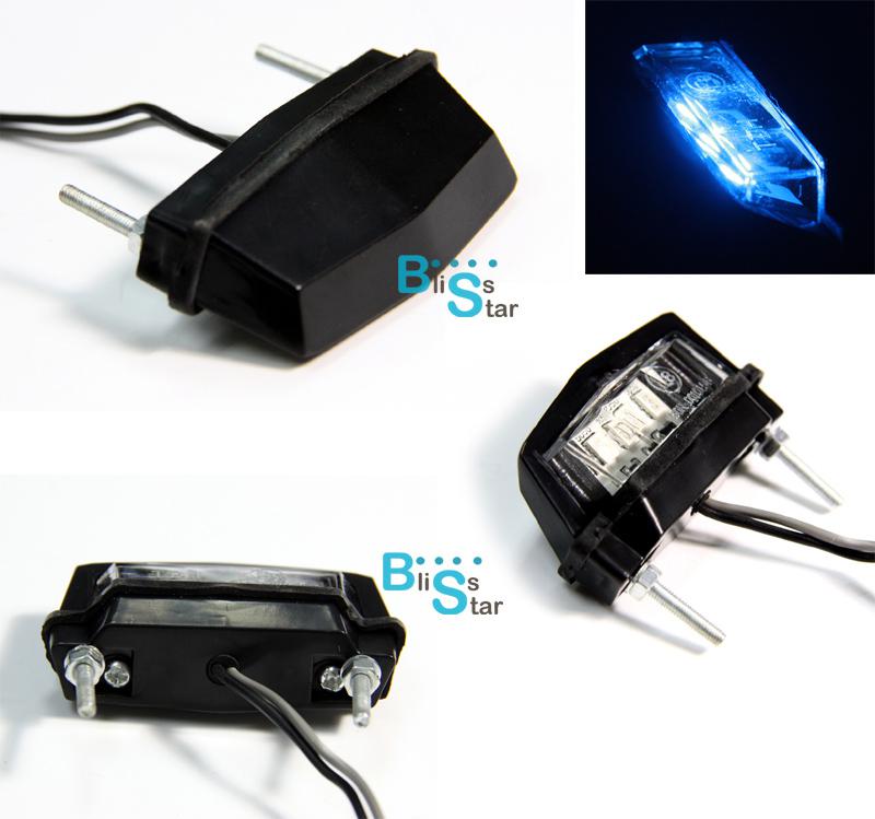 Micro number plate led light rear tail tidy lamp motorcycle motorbike