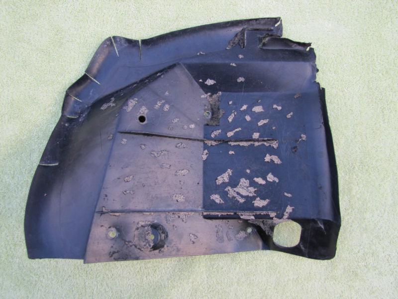 1970 mustang mach1 boss shelby grande oem front inner fender splash shield 70 lh