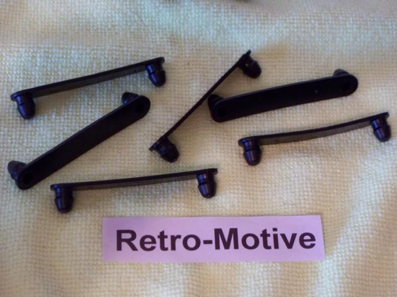 Gm wiring harness straps 1964-81 chevelle nova camaro 2 1/4" (6 pack) #92