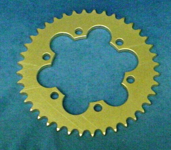 Bombardier can-am ds650 aluminum rear sprocket 36 tooth