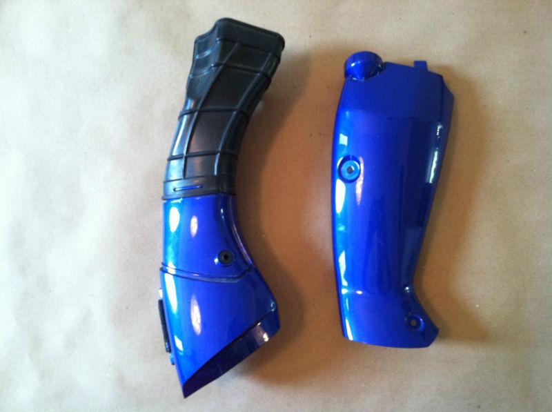 12 13 2012 2013 yamaha yzf r1 left airduct side cover panel fairings w/ tube