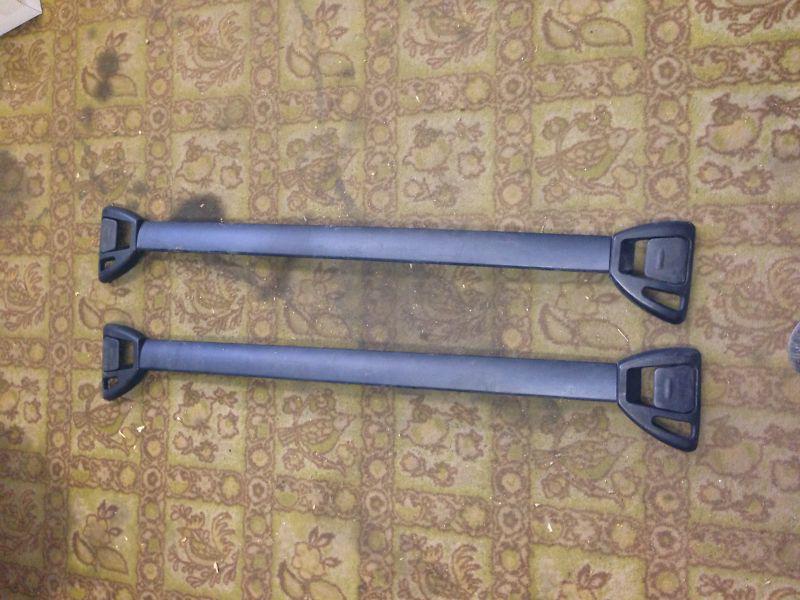 02-08 trailblazer envoy luggage rack cross bar bars (2) short 