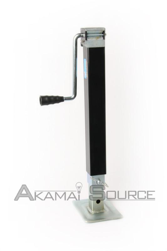7,000 lb dropleg jack sidewind trailer jack tool 51" extended trailer tongue