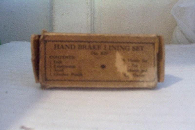 ANTIQUE HAND BRAKE LINING SET-No.820, US $9.97, image 3