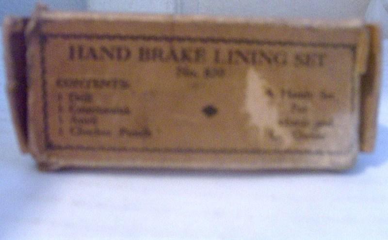 ANTIQUE HAND BRAKE LINING SET-No.820, US $9.97, image 7
