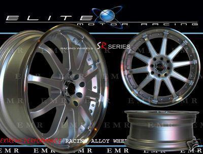 17" evoke xt wheels/rims 4 lug silver  4x100/114.3