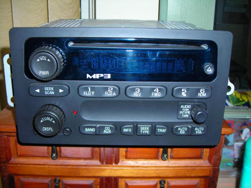Delphi delco gm 2005-2008 cd/radio indash stereo trucks & suvs