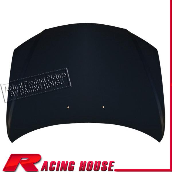 Front primed black steel panel hood 2003-2008 mazda mazda6 replacement ma1230154