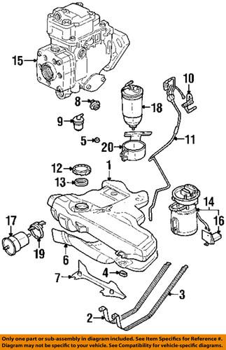 Volkswagen oem n0245226 fuel system-fuel filter bracket