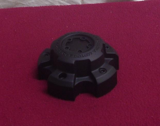 Ultra flat black custom wheel center caps #89-9854 (1) 