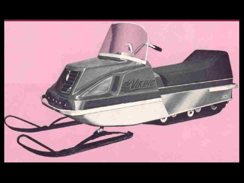 Viking 1969-1974 snowmobile manuals 210pg vagabond voyageur vanquisher service