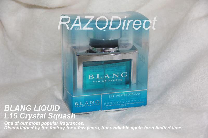 Find CarMate RAZO BLANG Air Freshener Liquid CRYSTAL SQUASH SHIPS FREE