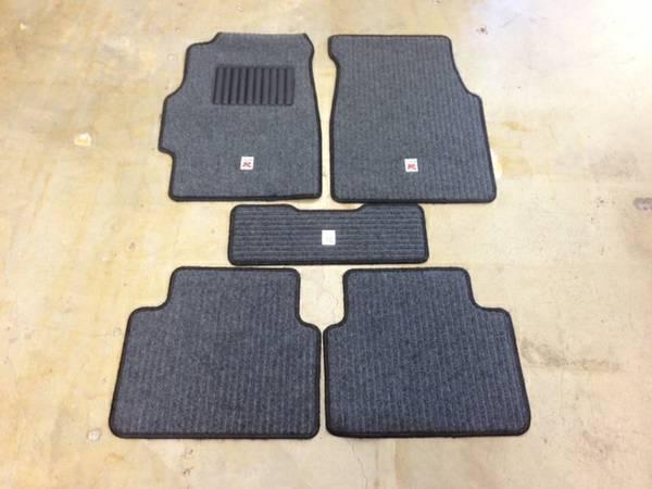 Copy 1994-2001 integra type r floor mats grey 5 piece 