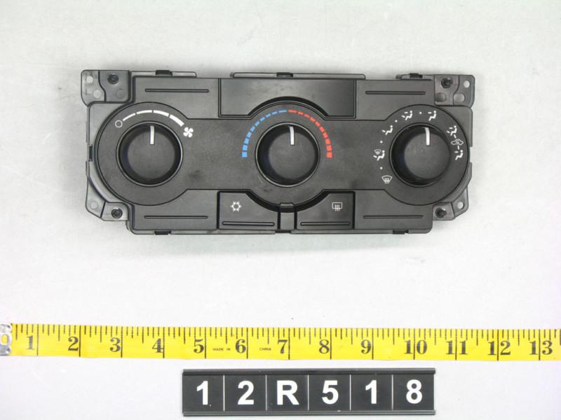 07 chrysler 300 temperature climate control ac heat unit panel switch 12r518
