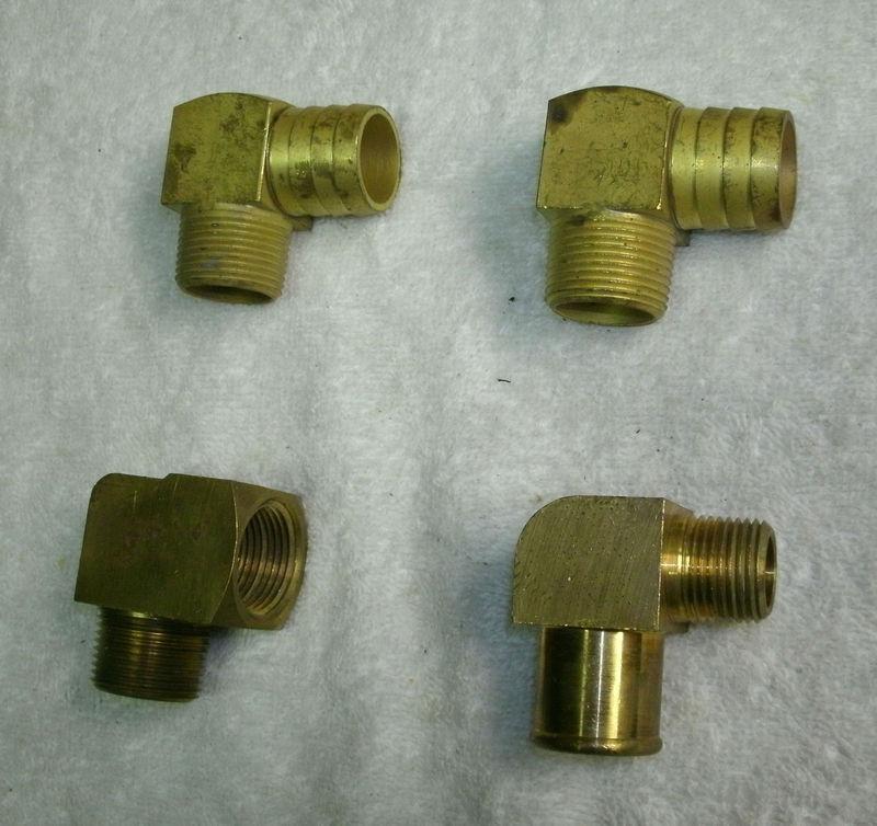 Lot of brass pipe fittings