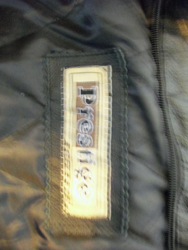 Prestige mens leather motorcycle jacket - size L, US $25.00, image 6