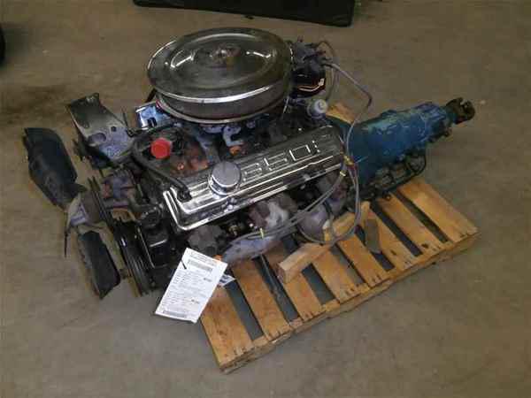 1983 gmc 3500 truck 350 engine motor & 400 transmission
